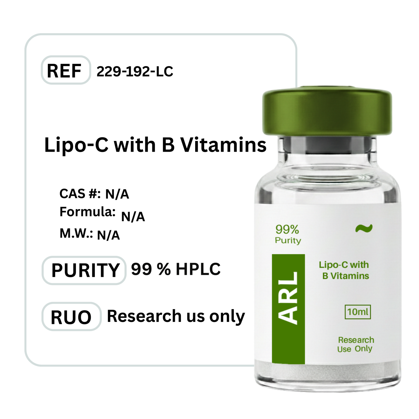 Lipo-C with B Vitamins - Premium Research Peptide