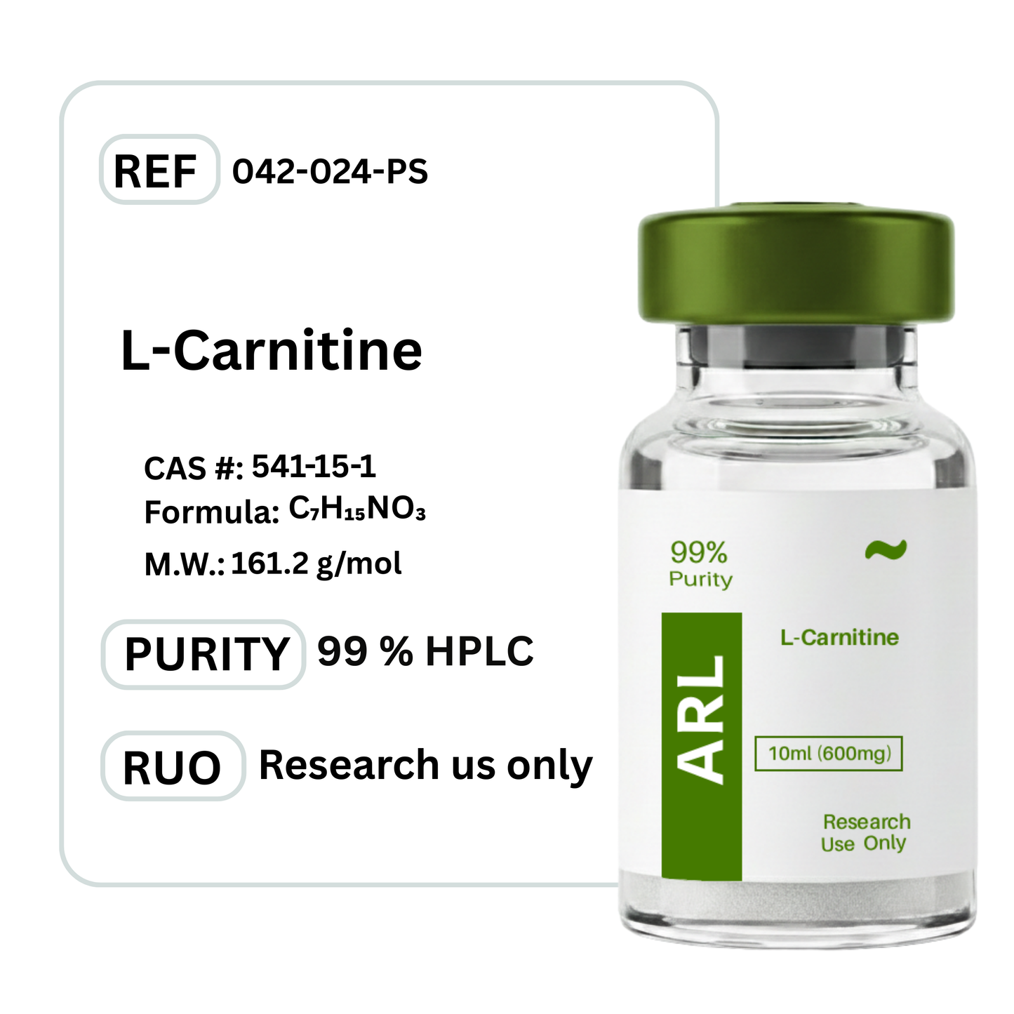 L-Carnitine - Premium Research Peptide
